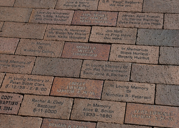 Tribute bricks