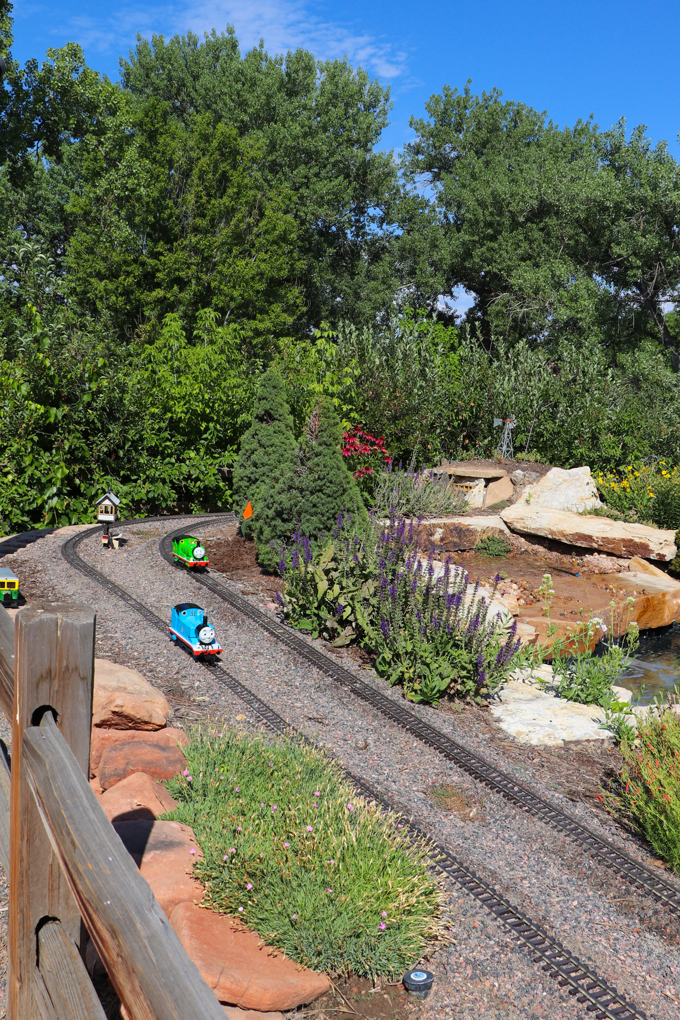 G-scale train at Hudson Gardens