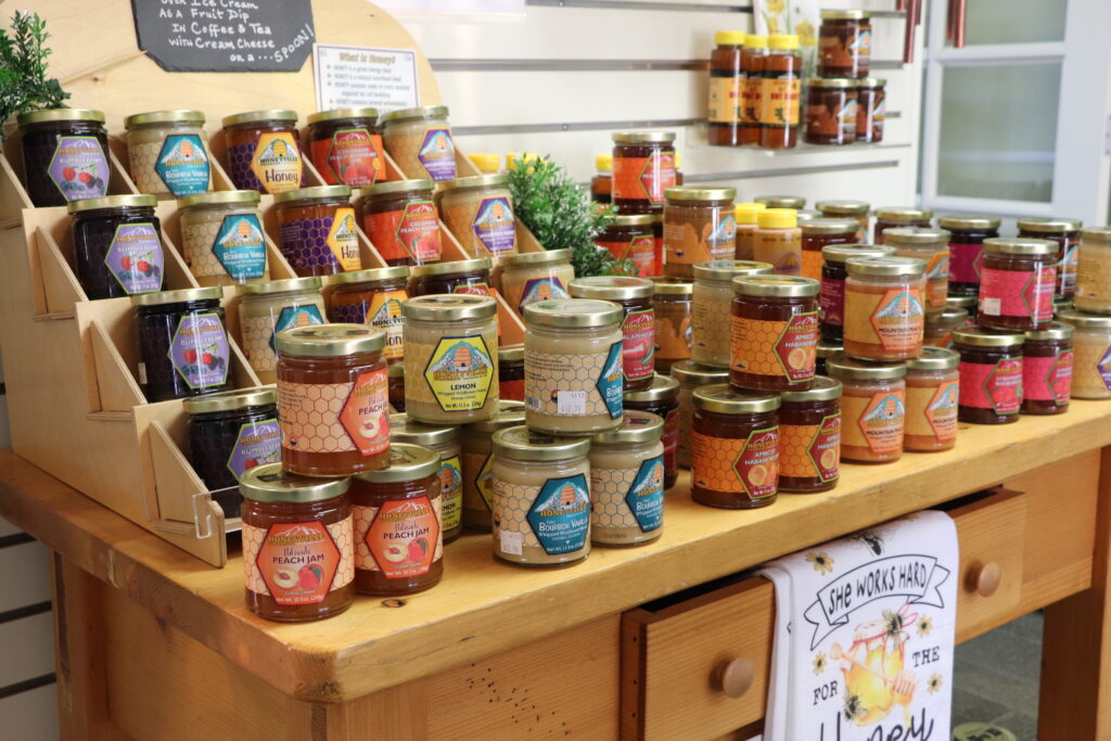 Honey jar displays